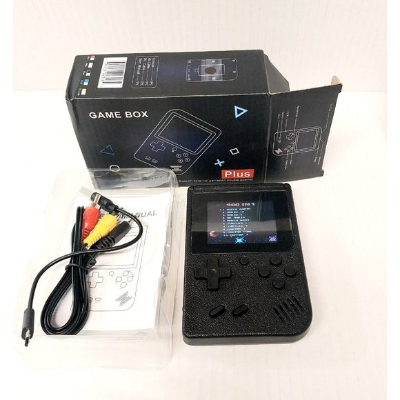 Game Box Plus Handheld 400 Game System Portable Arcade - Picture 1 of 3